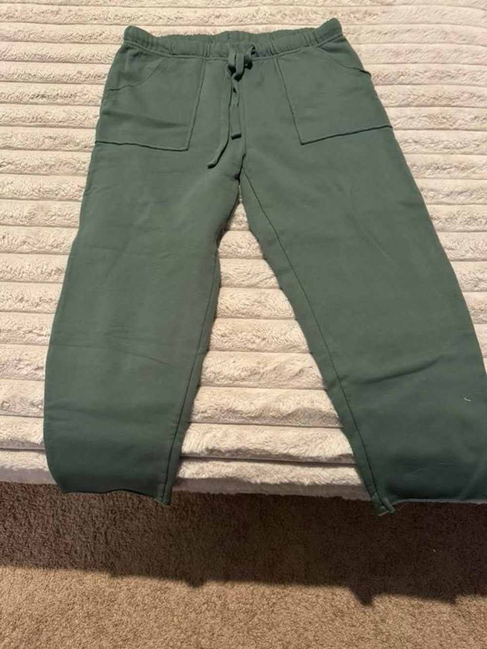 Forest Green Drawstring Sweatpants